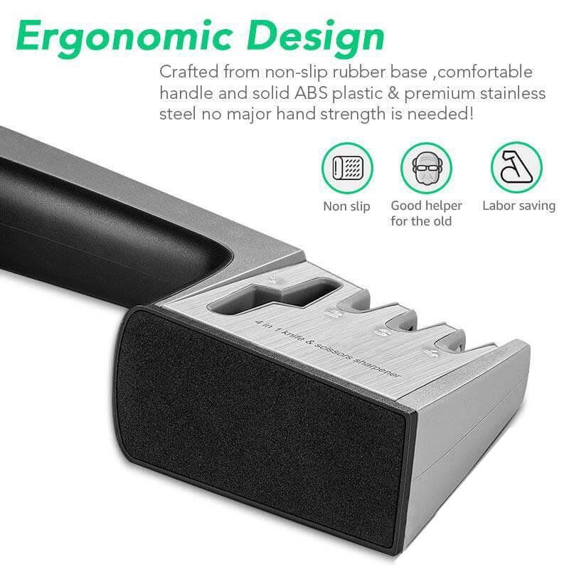 4-in-1 professionele messenslijper