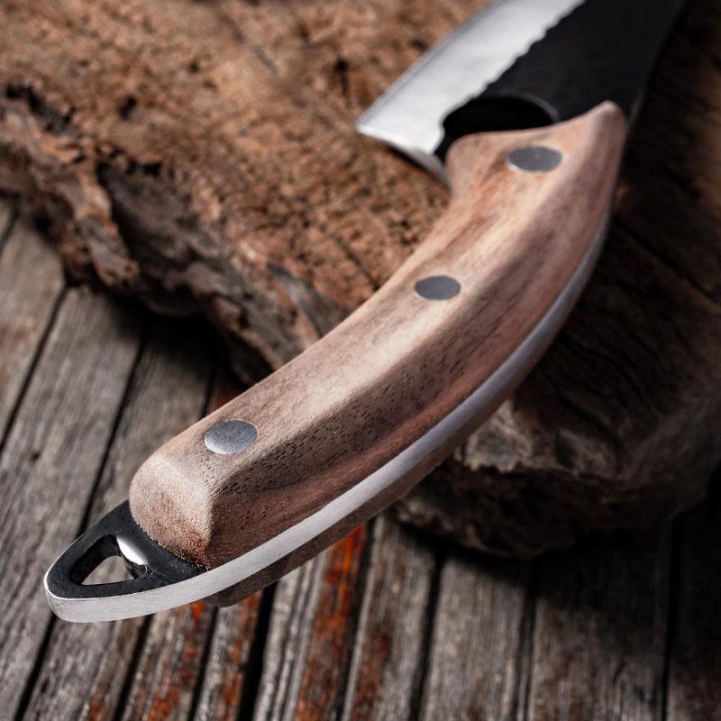 Handgesmeed keukenmes - Outdoor jacht- en survivalmes