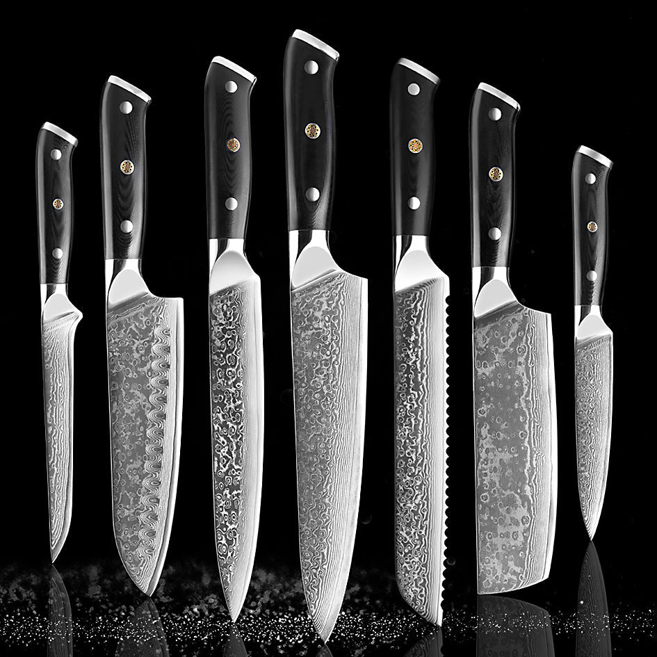 Kitchen Knife Set Professional Damascus