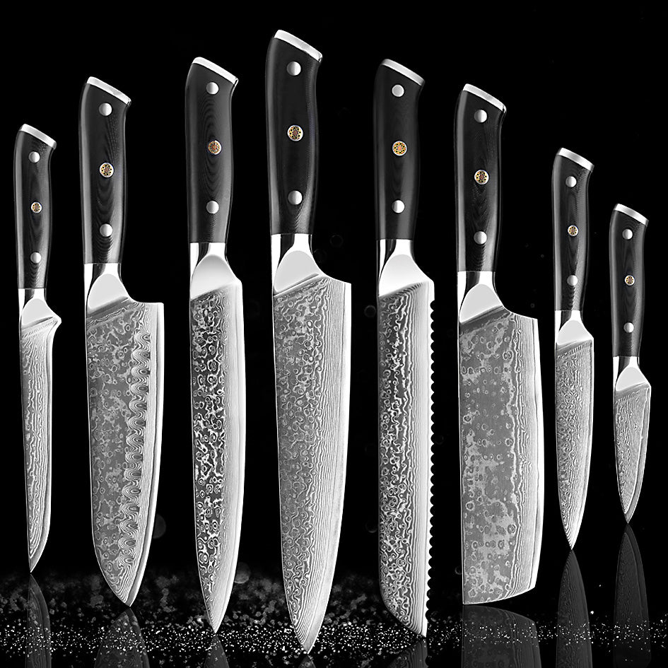 Kitchen Knife Set Professional Damascus