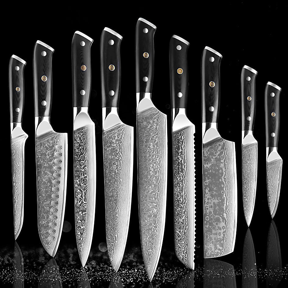 Kitchen Knife Set Professional Damascus
