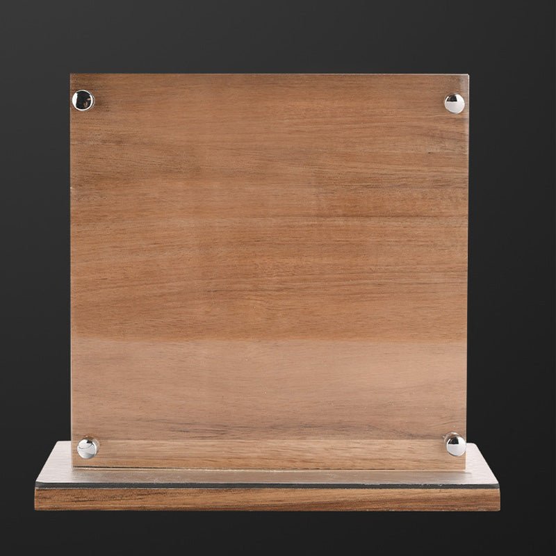 Dubbelzijdige magnetische acryl messenhouder