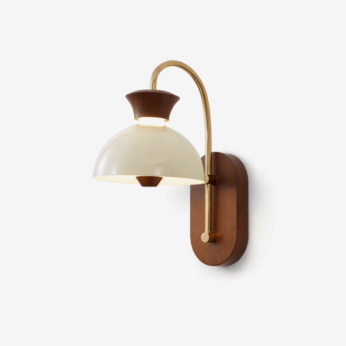 Wood Arc Wall Lamp