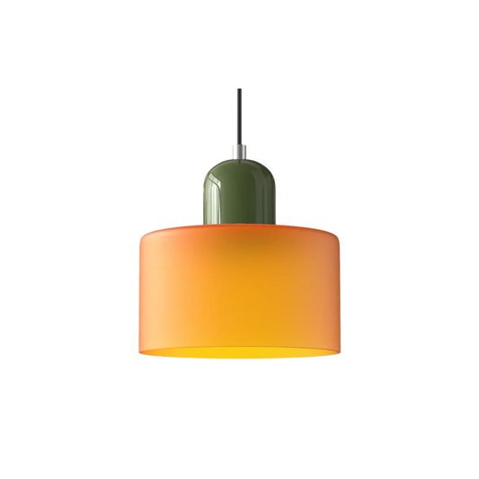 Lismeno Retro Hanglamp – Glazen Hanglamp met Warm Licht voor Eettafel, Keuken & Woonkamer