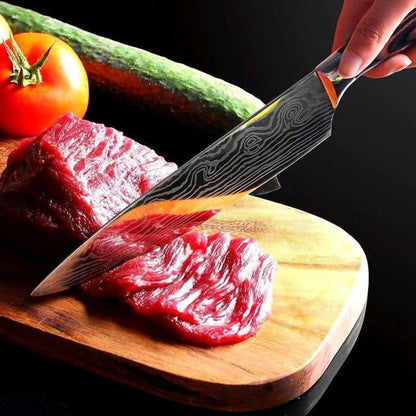 Keukenmessenset - Roestvrijstalen messen Chef-messenset