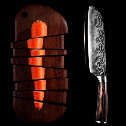 Keukenmessenset - Roestvrijstalen messen Chef-messenset