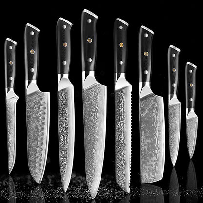 Kitchen Knife Set Professional Damascus