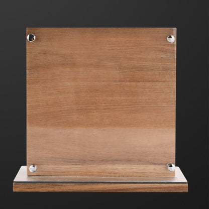 Dubbelzijdige magnetische acryl messenhouder